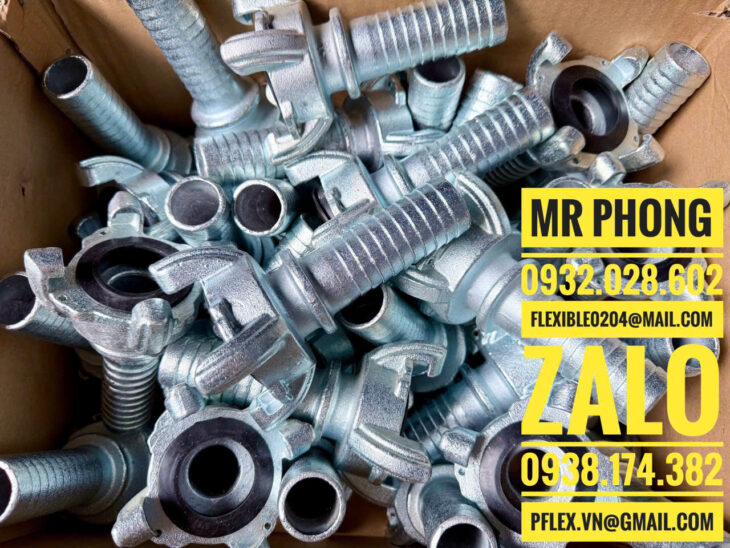 khớp nối nhanh chicago ren ngoài-khớp nối chicago ren trong-đầu nối chicago đuôi chuột