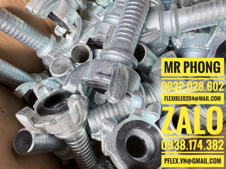 khớp nối nhanh chicago ren ngoài-khớp nối chicago ren trong-đầu nối chicago đuôi chuột