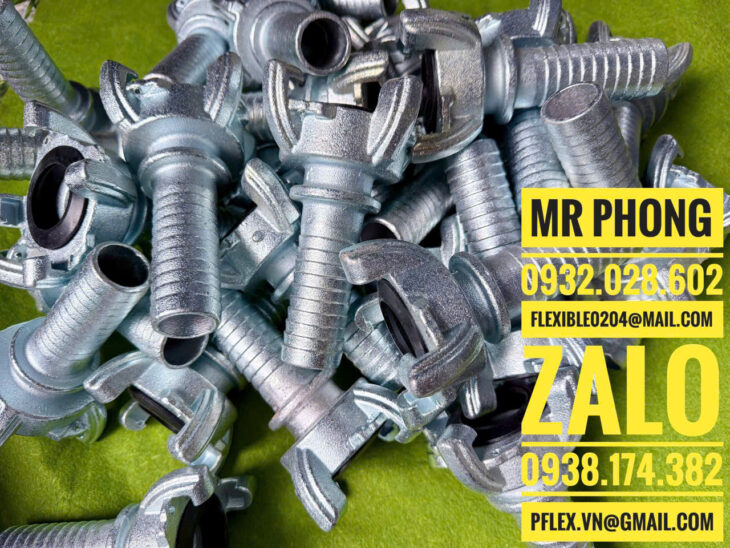 khớp nối nhanh chicago ren ngoài-khớp nối chicago ren trong-đầu nối chicago đuôi chuột