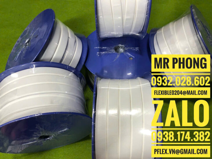 Teflon cuộn- Băng keo chịu nhiệt Teflon -Keo dán nhựa Teflon- băng keo cuộn PTFE