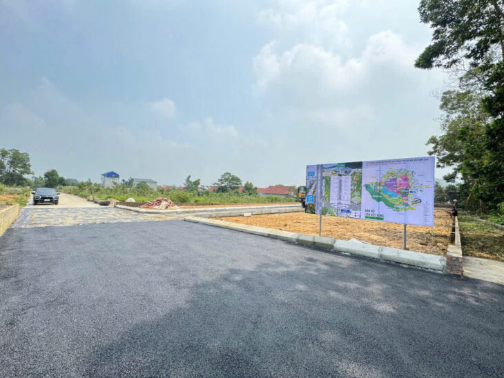 VỊ TRÍ VIP CỦA VIP ngay đại lộ thăng long , ngã tư miễu, 75 m2 giá chỉ 3ty500