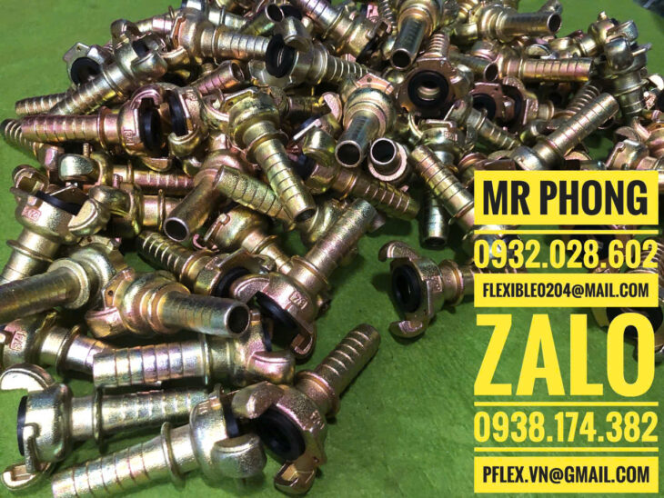 khớp nối nhanh chicago ren ngoài-khớp nối chicago ren trong-đầu nối chicago đuôi chuột