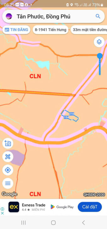 ĐẤT ĐẸP CẦN BÁN – XÃ TÂN PHƯỚC, ĐỒNG PHÚ, BÌNH PHƯỚC GIÁ CHỈ 9 TỶ/HA