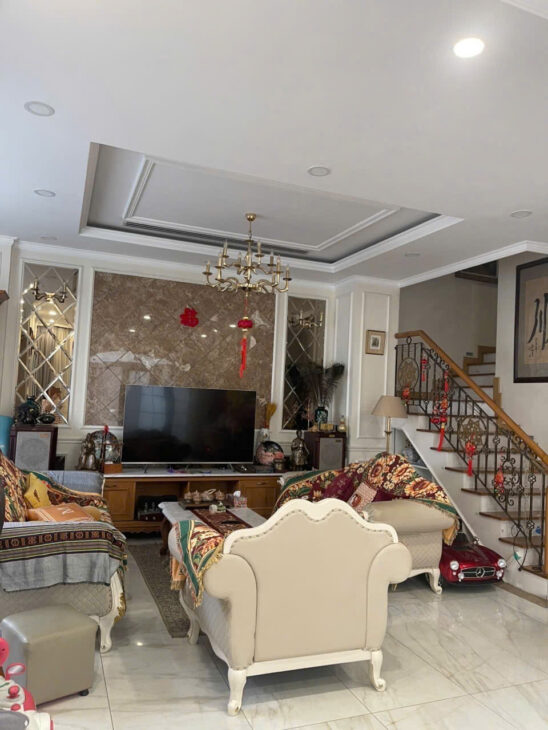 Quận 7 – Biệt Thự Song Lập – KDC CITY LAND – 220m2 – 5 tầng – Giá 55 Tỷ