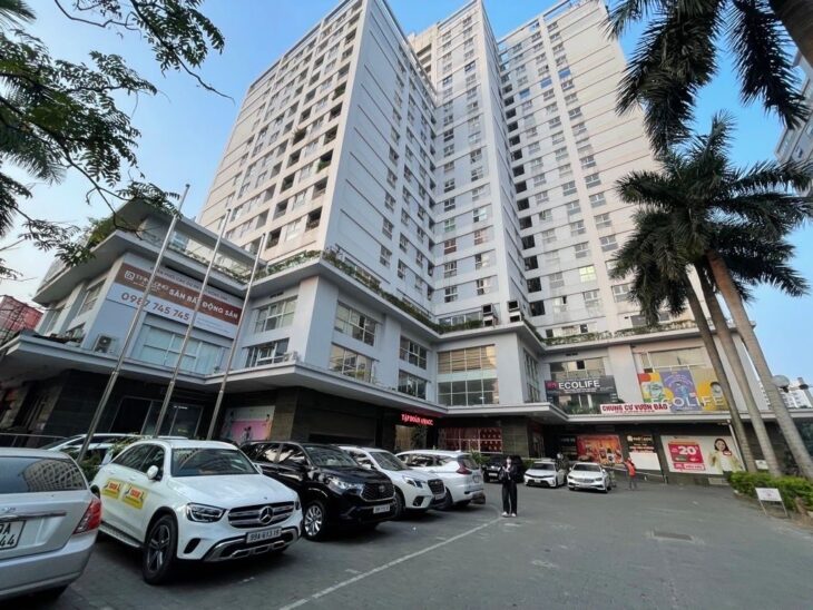 Bán căn hộ chung cư Vườn Đào,Phú Thượng Tây Hồ, 60m2, 1PN, sổ đỏ, giá 5.5 tỷ.