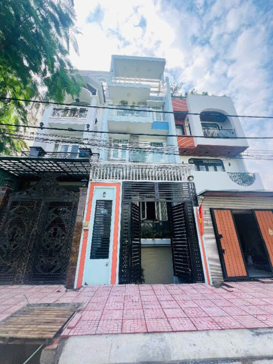 BÁN NHÀ MẶT TIỀN 12M, 90M2 5 TẦNG, KDC NAM HÙNG VƯƠNG – BÌNH TÂN