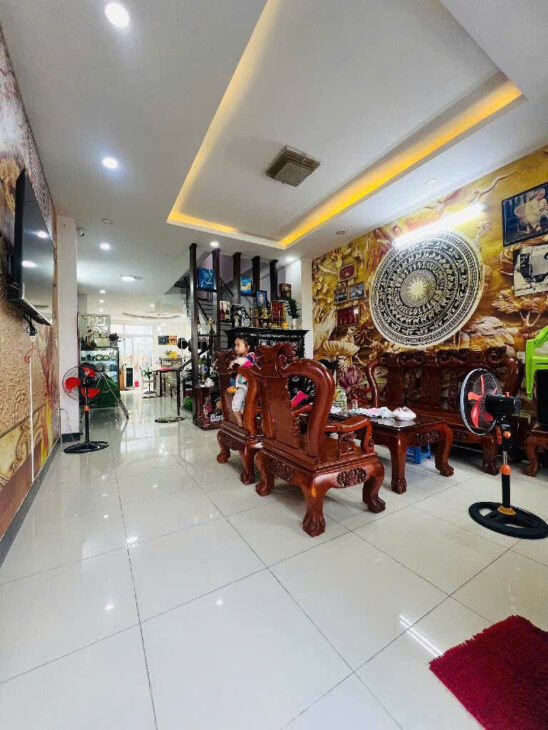 BÁN NHÀ MẶT TIỀN 12M, 90M2 5 TẦNG, KDC NAM HÙNG VƯƠNG – BÌNH TÂN