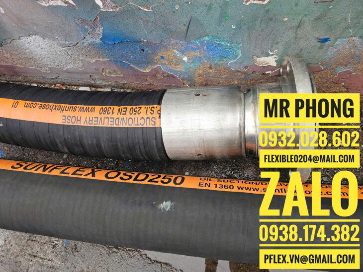 ống cao su bơm hút xăng dầu-ống dẫn xăng dầu-ống mềm hút xăng dầu