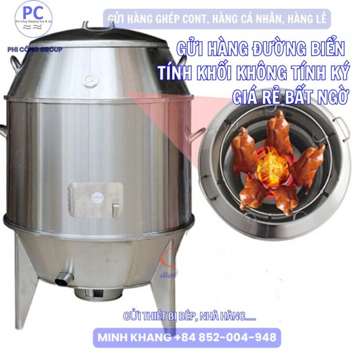 Lu quay – lò quay cho quán ăn Việt ở Mỹ