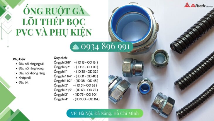 Ống Kẽm Bọc Thép Và Đầu Nối Đủ Quy Cách Phi 16 Tại Đà Nẵng, Hà Nội, Hồ Chí Minh