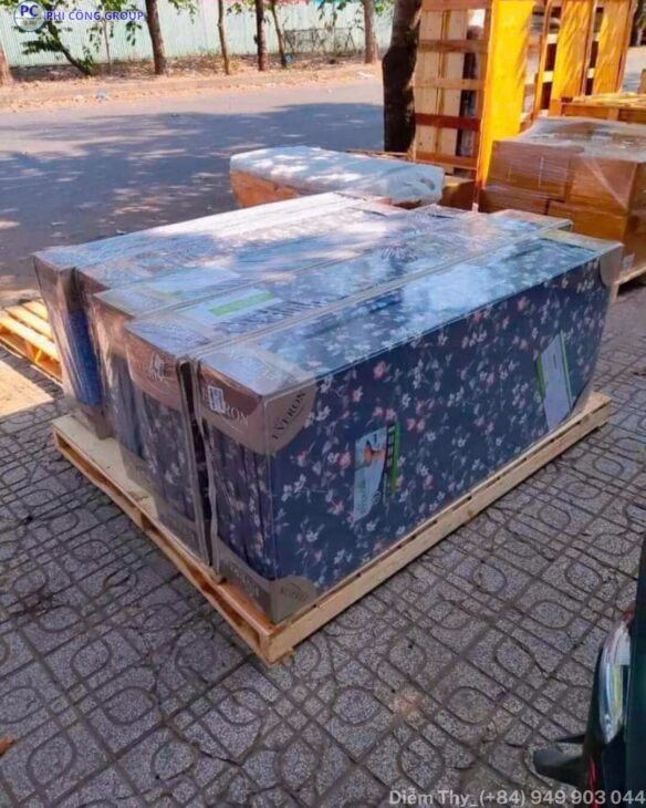 VẬN CHUYỂN NỆM ĐI NƯỚC NGOÀI