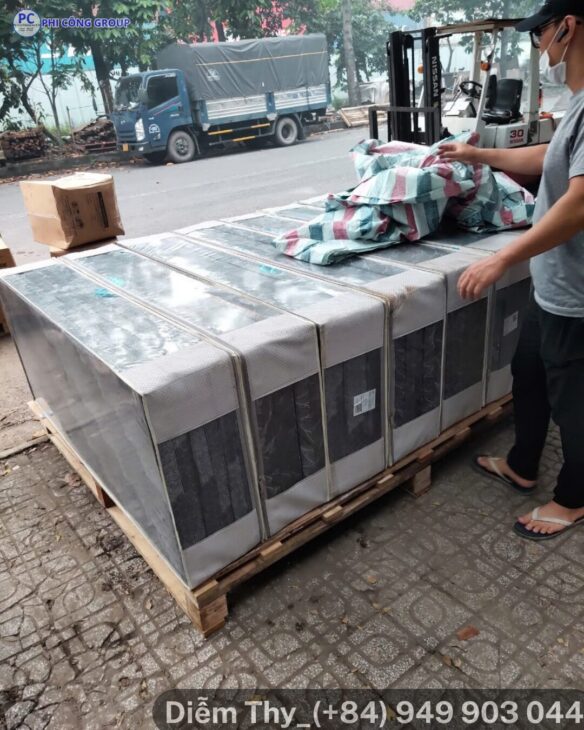 VẬN CHUYỂN NỆM ĐI NƯỚC NGOÀI