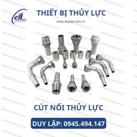 Co, cút đầu nối thuỷ lực Inox 304 chịu áp cao