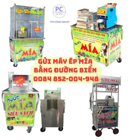 Gửi máy ép mía từ Việt Nam đi các nước bằng đường biển Gửi máy ép mía từ Việt Nam đi các nước bằng đường biển