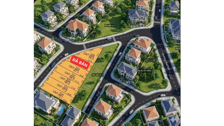 ĐẤT TRUNG TÂM – KDC Chợ Ba Đồi – TT Ba Hàng Đồ