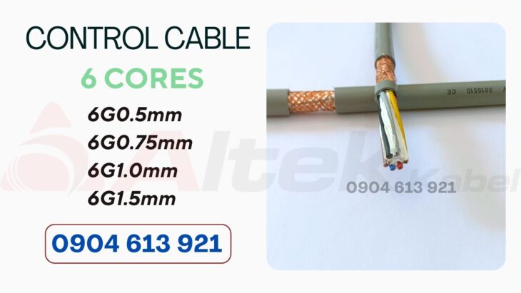 Control Cabel 6×1.5sqmm Altek Kabel – cáp điều khiển tại Hà Nội