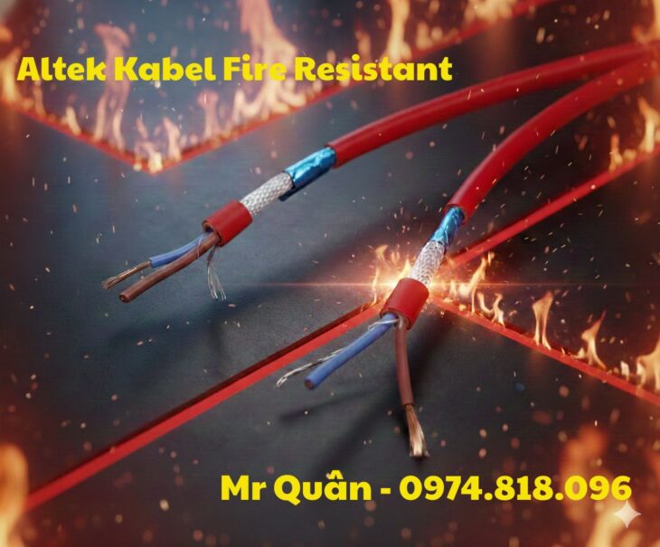 [Sẵn kho 3 miền] Cáp chống cháy chống nhiễu Altek Kabel