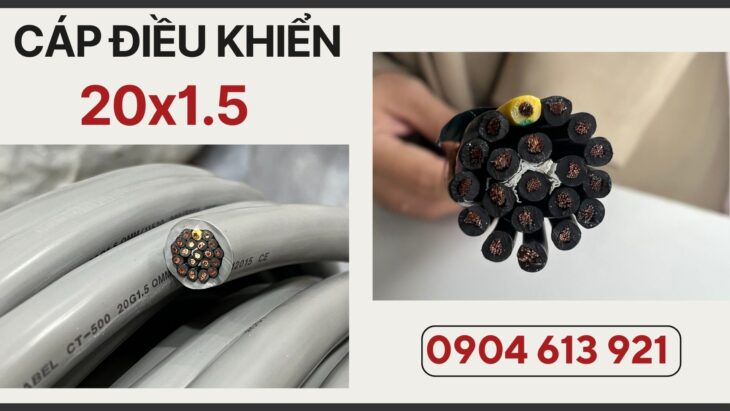 Cáp điều khiển 20 lõi Altek Kabel 20×0.5/20×0.75/20×1.0/20×1.5