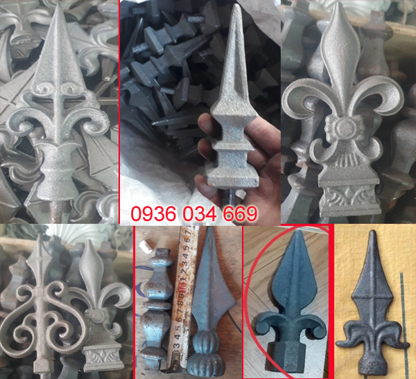 Linh kiện sắt mỹ thuật tại hà nội