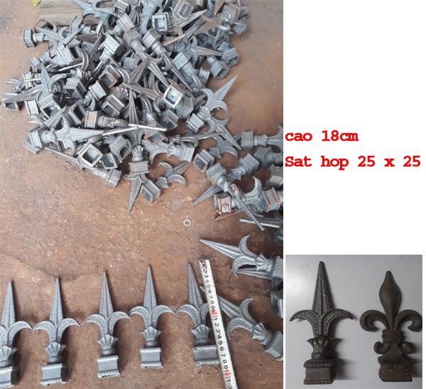 Linh kiện sắt mỹ thuật tại hà nội