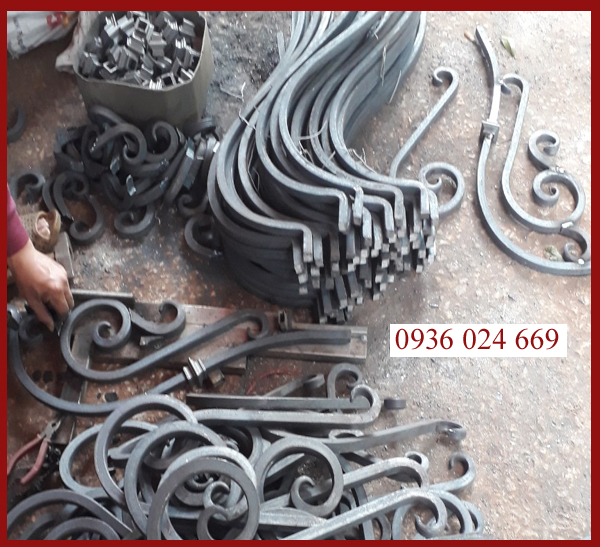 Linh kiện sắt mỹ thuật tại hà nội