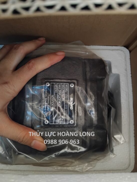 Bơm bánh răng ăn khớp ngoài, bơm bánh răng ăn khớp trong, bơm nhông thủy lực.