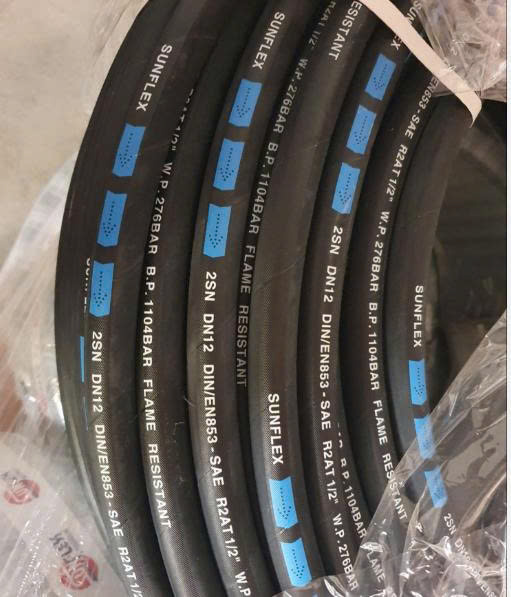 Ống cao su thuỷ lực ASIA đa dạng 1 lớp, 2 lớp, 4 lớp bố thép