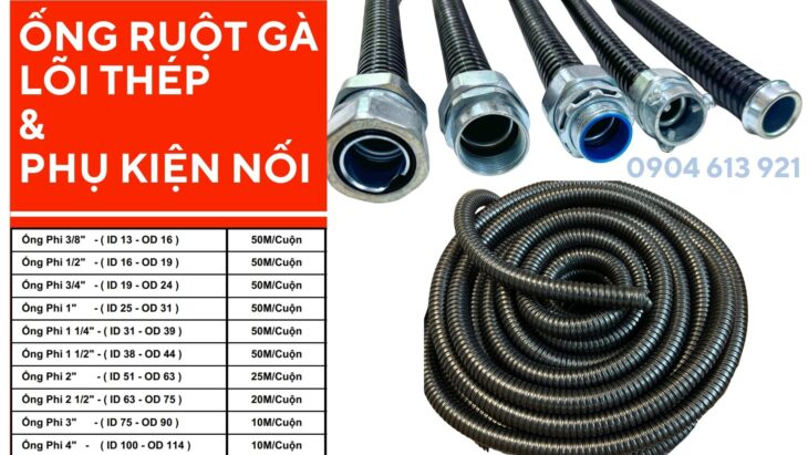 Ống Ruột Gà Lõi Thép Chịu Lực Tốt – Phân Phối Tại Đà Nẵng