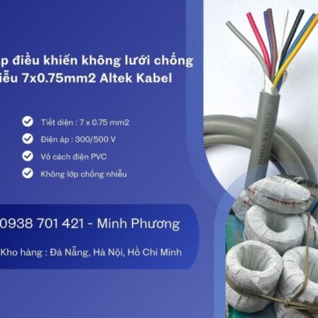 Cáp tín hiệu không lưới Altek Kabel 7×0.75mm2 kho tại Đà Nẵng, Hà Nội, Hồ Chí Minh Cáp tín hiệu không lưới Altek Kabel 7×0.75mm2 kho tại Đà Nẵng, Hà Nội, Hồ Chí Minh