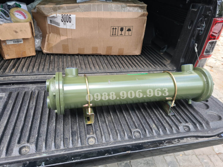 Bộ giải nhiệt dầu bằng nước, bình làm mát dầu thủy lực, bộ trao đổi nhiệt dạng ống,