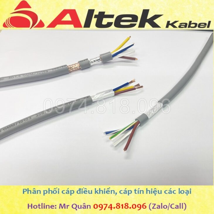 Tổng kho cáp: Cáp điều khiển 3 lõi Altek Kabel