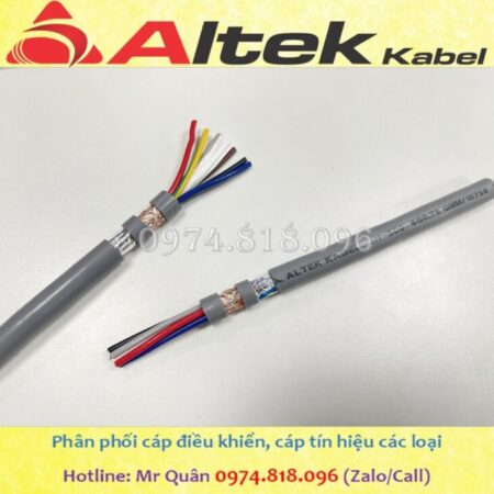Cáp điện 6 lõi Altek Kabel, CT-500 SH-500 Cáp điện 6 lõi Altek Kabel, CT-500 SH-500