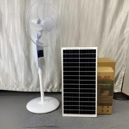 Quạt NL mặt trời QS-2026C-Không lo về điện