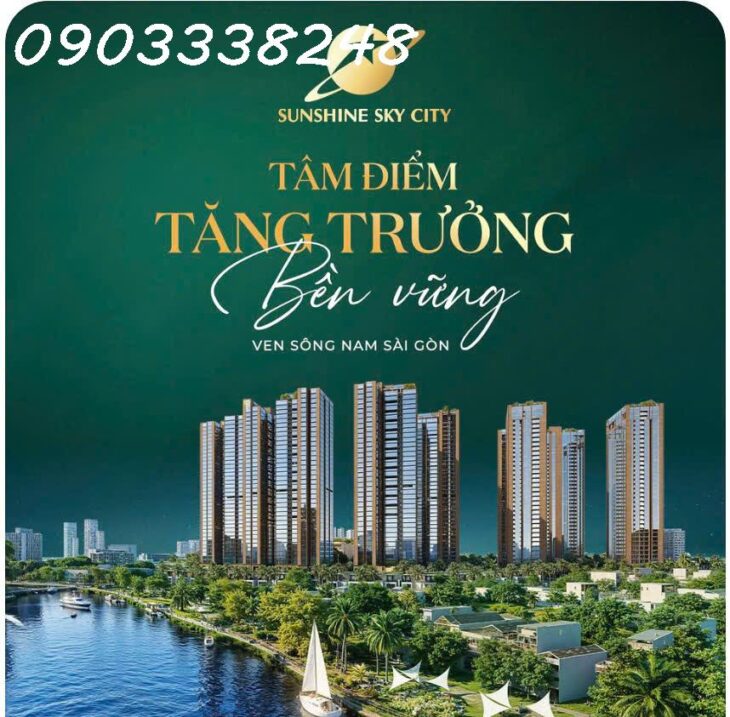 Tòa V8, V9 chính thức nhận giữ chỗ với mức giá từ 98 triệu/m2, 1% early bird tại Sunshine Sky City