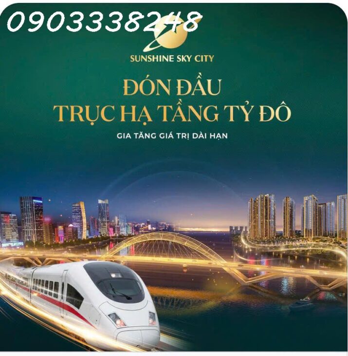 Tòa V8, V9 chính thức nhận giữ chỗ với mức giá từ 98 triệu/m2, 1% early bird tại Sunshine Sky City