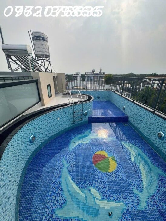 HIẾM ! HƠN 9 TỶ- NHÀ PHỐ CAO CẤP CÓ HỒ BƠI- THANG MÁY- NGANG 7 x 14- GẦN TRƯỜNG QUỐC TẾ AISVN.
