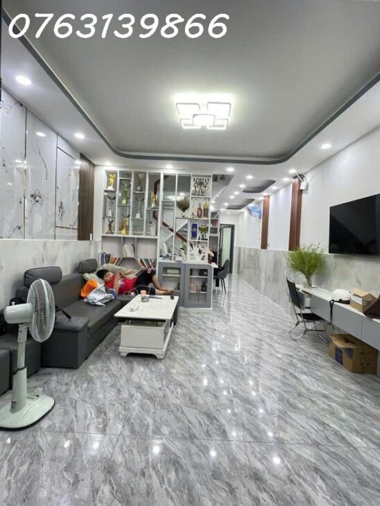 GIÁ 4.x TỶ- HUỲNH TẤN PHÁT- NHÀ MỚI- DT 4 x 19- 4 PN, SHR- HOÀN CÔNG- GẦN HOÀNG QUỐC VIỆT