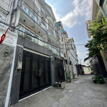 GIÁ 5.x TỶ- HUỲNH TẤN PHÁT- GẦN HOÀNG QUỐC VIỆT- BÁN NHÀ MỚI 3 TẦNG- DT 4.2 x 12.5- XE HƠI ĐỖ CỬA-