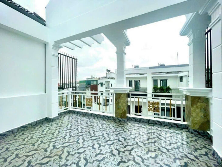 CHỈ 7.x TỶ- NHÀ 4 TẦNG- GẦN HOÀNG QUỐC VIỆT- HUỲNH THỊ ĐỒNG- HXH 6M- DT 4.6 x 12 – 2 LẦU- 4PN- HOÀN