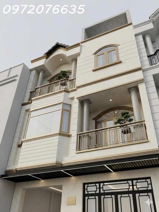 CHI 6.x TỶ- NHÀ 4 TẦNG- GẦN HOÀNG QUỐC VIỆT- GẦN PHÚ MÝ HƯNG- HXH 5M- DT 6 x 10 – 2 LẦU- 4PN- HOÀN