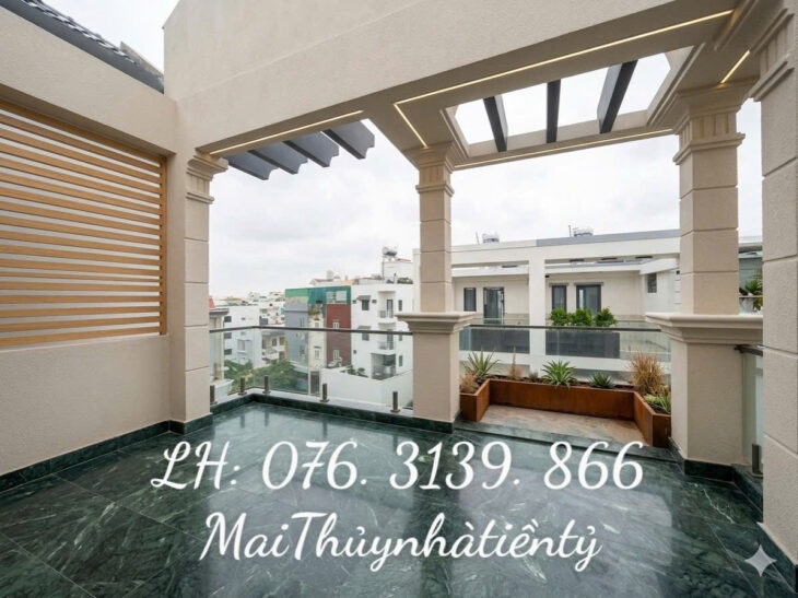 CHI 7. x TỶ- HTP- GẦN HOÀNG QUỐC VIỆT- ĐƯỜNG XE TẢI- GẦN PHÚ MÝ HƯNG- NHÀ 4 TẦNG- DT 4.6 x 12- DÂN