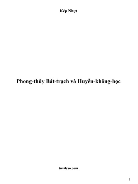 Bát Trạch trong phong thủy