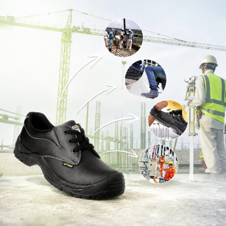 Giày Bảo Hộ Easyrun KingPro – Giải Pháp An Toàn Cho Công Trình Và Nhà Xưởng