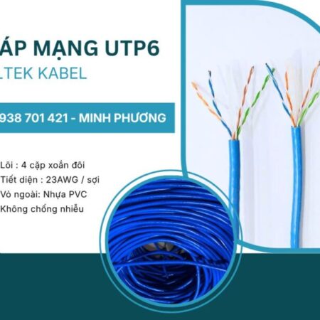 Cáp mạng UTP Cat6 – Giải pháp kết nối mạng tốc độ cao Quảng Ngãi, Bình Định, Huế Cáp mạng UTP Cat6 – Giải pháp kết nối mạng tốc độ cao Quảng Ngãi, Bình Định, Huế