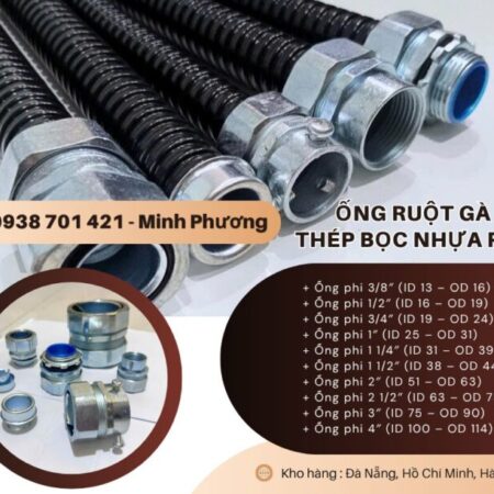 Ống Ruột Gà Lõi Thép Bọc Nhựa PVC – Giải Pháp Bảo Vệ Dây Điện An Toàn Cho Mọi Công Trình