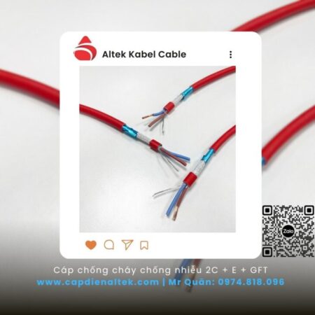 Cáp báo cháy chống cháy 2×1.5 – Tổng kho Altek