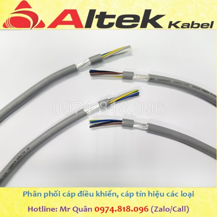 Cáp điều khiển Altek Kabel SH-500 5G1.5 – chống nhiễu
