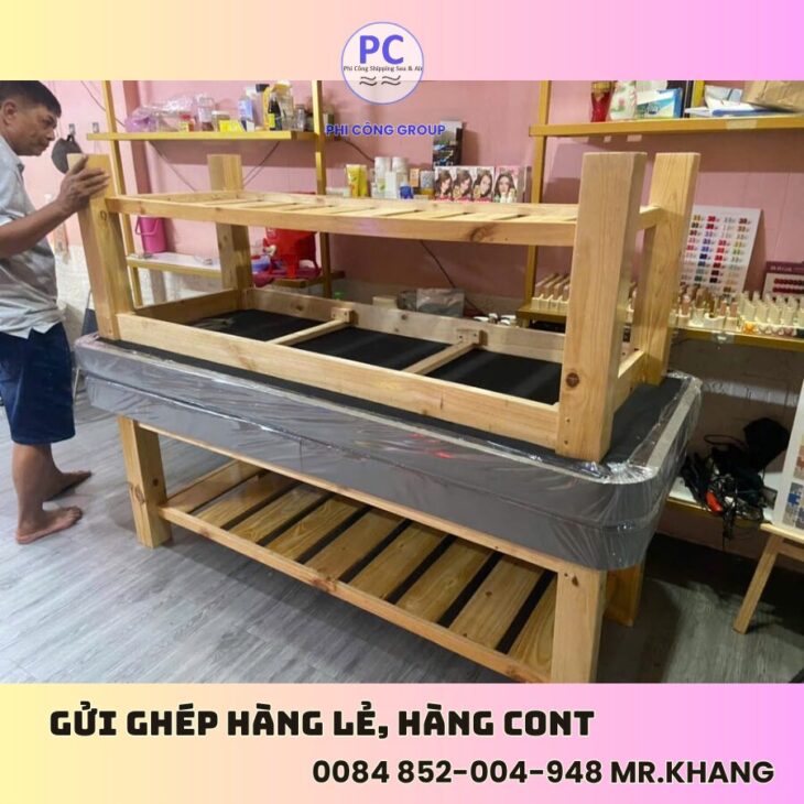 Dịch Vụ Gửi Giường Gội Đầu Từ Việt Nam Đi Úc Bằng Đường Biển