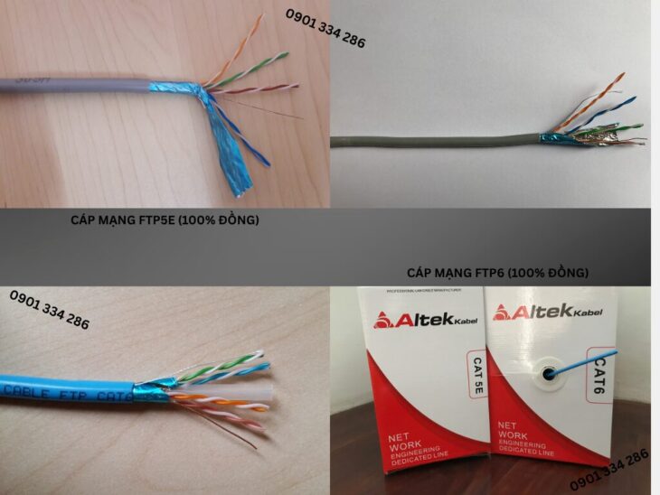 Báo Giá Cáp Mạng FTP CAT6 100% Đồng ALTEK KABEL Mới Nhất | Hàng Sẵn Kho TP.HCM