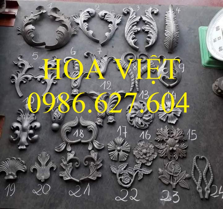 Buôn bán hoa văn, chi tiết sắt mỹ thuật giá tốt cho xưởng cơ khí